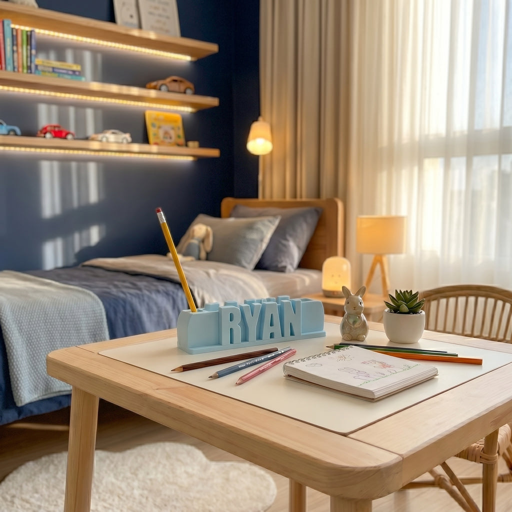 Personalized Name Desk Organizer