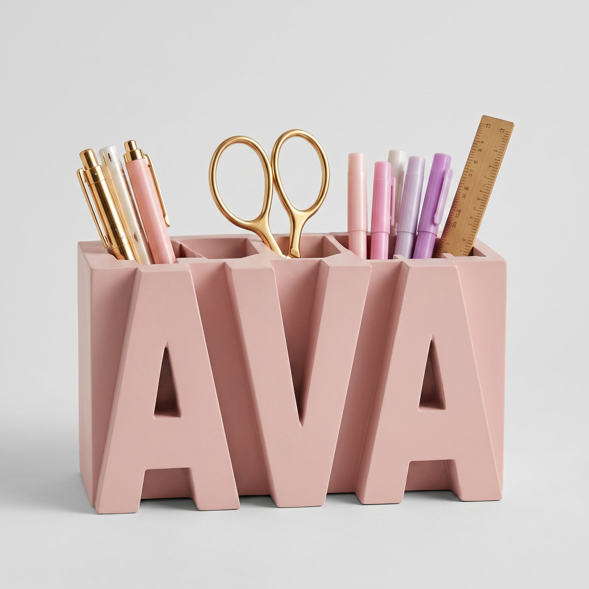 Personalized Name Desk Organizer